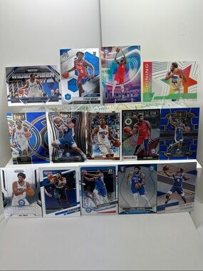 76ers Embiid w/ Tyrese Maxey Rookie card lot of 14